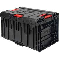 Arx&reg; Single Drawer Toolbox, 11-1/5" W x 18-3/10" D x 9-1/10" H, Black/Red Fastek