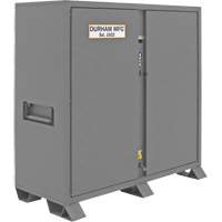 Jobsite Storage Cabinet, Steel, 47.5 Cubic Feet, Grey Fastek
