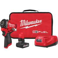 Fuel Stubby Impact Wrench Kit, 12 V, 3/8" Socket Fastek