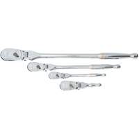 90 Tooth Flex Head Teardrop Ratchet Set Fastek