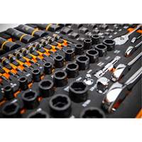 Jeu d'outils pour m&eacute;canicien Bolt Biter dans un plateau de rangement en mousse 97 mcx Fastek