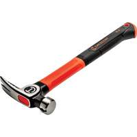 General Purpose Hammer, 16 oz., Fibreglass/Cushion Handle, 14" L Fastek