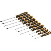 Torx&reg; Dual Material Screwdriver Set in Foam Storage Tray, 10 Pcs. Fastek