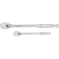 90-Tooth Long Handle Teardrop Ratchet Set Fastek