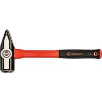 Fiberglass Blacksmith Hammer, 4 lbs Head Weight, 14" L Fastek