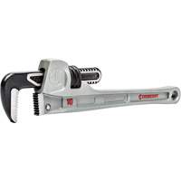 Cl&eacute; pour tuyau &agrave; m&acirc;choires &eacute;troite, Cap des m&acirc;choires 1-9/10", Longueur 10", Fini Rev&ecirc;tement en poudre, Prise Aucune Fastek