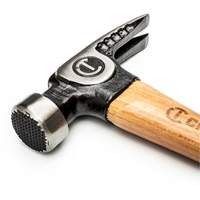 Milled-Face Framing Hammer, 22 oz., Wood Handle, 18" L Fastek