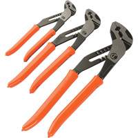 Z2 K9 Straight Jaw Dipped Handle Tongue & Groove Plier Set, 3 Pieces Fastek