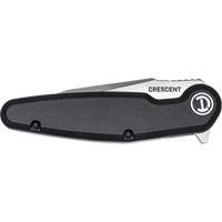 Harpoon Blade Composite Handle Pocket Knife, 3-1/2" Blade, Steel Blade, Plastic Handle Fastek