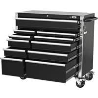 HDCC-4115 HD Series Toolbox Combo, 21-1/2" D x 44-1/5" W x 63-3/10" H, Black Fastek