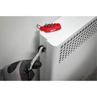 Mini rochet &agrave; embouts multiples 7 en 1, Prise de 5/16"/1/4", Poign&eacute;e Ordinaire Fastek