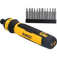 14-Piece Cordless Screwdriver Set with FLEXDRIVE Control, 4 V, 44 in-lbs/5 Nm Max. Torque Fastek