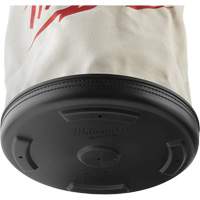 Utility Bucket Bag, 11-81/100" L x 11-81/100" W x 14-57/100" H, Polyester, White Fastek