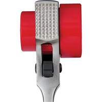 Cl&eacute; &agrave; cliquet 5 en 1 pour monteur de ligne avec face de frappe frais&eacute;e, Prise de 3/4"/1"/1-1/8", Poign&eacute;e Ergonomique Fastek