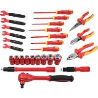 Insulated Tool Set, 1000 V, 28 Pcs Fastek