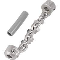 1-1/4" - 1-1/2" Standard Chain Knocker for 1/4" Chain Snake Cable Fastek
