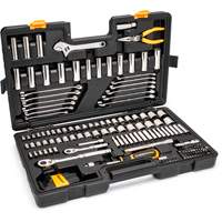 1/4" & 3/8" Drive 72-Tooth, 6-Point Professional Tool Set Fastek