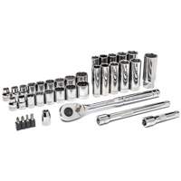 3/8” Drive 72-Tooth, 12-Point Drive Mechanics Tool Set Fastek