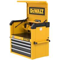 Heavy-Duty Tool Chest, 26" W, 4 Drawers, Yellow Fastek