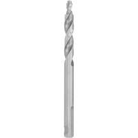Pilot Drill Bits, 1/4", 3-7/16" Shank Fastek