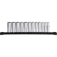 12-Point Deep Well Metric Socket Set, 12 Pcs, 3/8" Drive Size, Deep Fastek