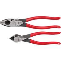 Dipped Grip Cutting Pliers Set, 2 Pieces Fastek