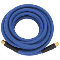 AH3850HY Hybrid Hose, Air, Polyester/Polymer, 3/8" dia. x 50', 300 psi, 1/4 NPT Fastek