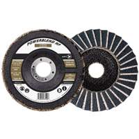 POWERBLEND NF Flap Disc, 4-1/2" x 7/8", Type 29, Z60 Grit, Zirconia Alumina Fastek