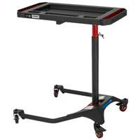 JUHT-100A Adjustable-Height Under-Hood ABS Tool Tray, 0 Drawers, 18-7/10" L x 31-17/20" W x 48-2/5" H, Black Fastek