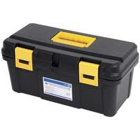 JPTB-16 Plastic Hand Tool Box, 16" W x 8" D x 7-1/2" H, Black Fastek