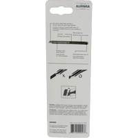 Couteau d'usage g&eacute;n&eacute;ral de 9 mm , Acier inoxydable, Prise en Plastique Fastek