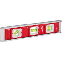 Torpedo Level, 10" L, Aluminum, 3 Vials, Magnetic Fastek