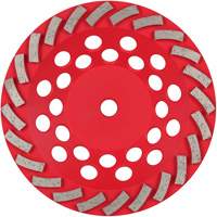 Meule boisseau diamant&eacute;e &agrave; 24 segments Turbo DIAMOND MAX Fastek