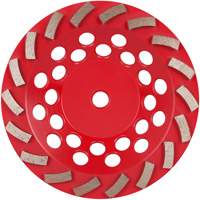 Meule boisseau diamant&eacute;e &agrave; 18 segments Turbo DIAMOND MAX Fastek