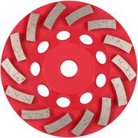 Meule boisseau diamant&eacute;e &agrave; 14 segments Turbo DIAMOND MAX Fastek