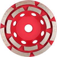 Meule boisseau diamant&eacute;e &agrave; rang&eacute;e double DIAMOND MAX Fastek