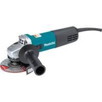 Angle Grinder with AC/DC Thumb Switch, 4-1/2", 120 V, 7.5 A, 11000 RPM Fastek