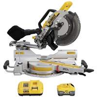 20V MAX* XR&reg;  Double Bevel Sliding Miter Saw Kit Fastek