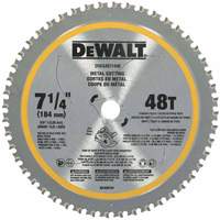 Circular Saw Blade, 7-1/4", 48 Teeth, Metal Use Fastek