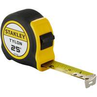 Tylon Tape Measure, 25', Imperial Graduations Fastek