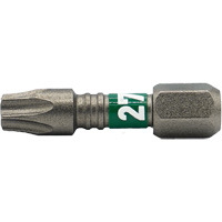 Embout Impactech, Torx inviolable, T-27, Prise 1/4" Fastek