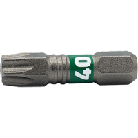 Embout Impactech, Torx inviolable, T-40, Prise 1/4" Fastek