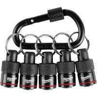 5-Piece Bit Holder with Carabiner Fastek