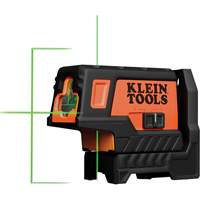 Compact Green Cross-Line Laser Level with Plumb Spot Fastek