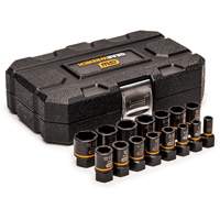 Jeu de douilles d'extraction Bolt Biter, 15 Mcx, Chocs, Prise de 1/4"/3/8" Fastek