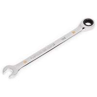 90-Tooth Ratcheting Combination Wrench, 12 Point, 10 mm, Chrome Finish Fastek