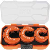 3-Piece C-Style Copper Tubing Cutter Set, 1/2"/3/4"/1" Capacity Fastek