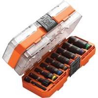 Jeu de douilles KNECT, 9 Mcx, Chocs, Prise de 3/8", Profond Fastek