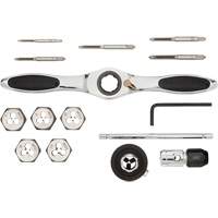 SAE Ratcheting Tap & Die Set, 15 Pieces Fastek