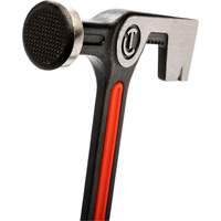 Drywall Hammer, 11 oz., Solid Steel Handle, 12-1/2" L Fastek